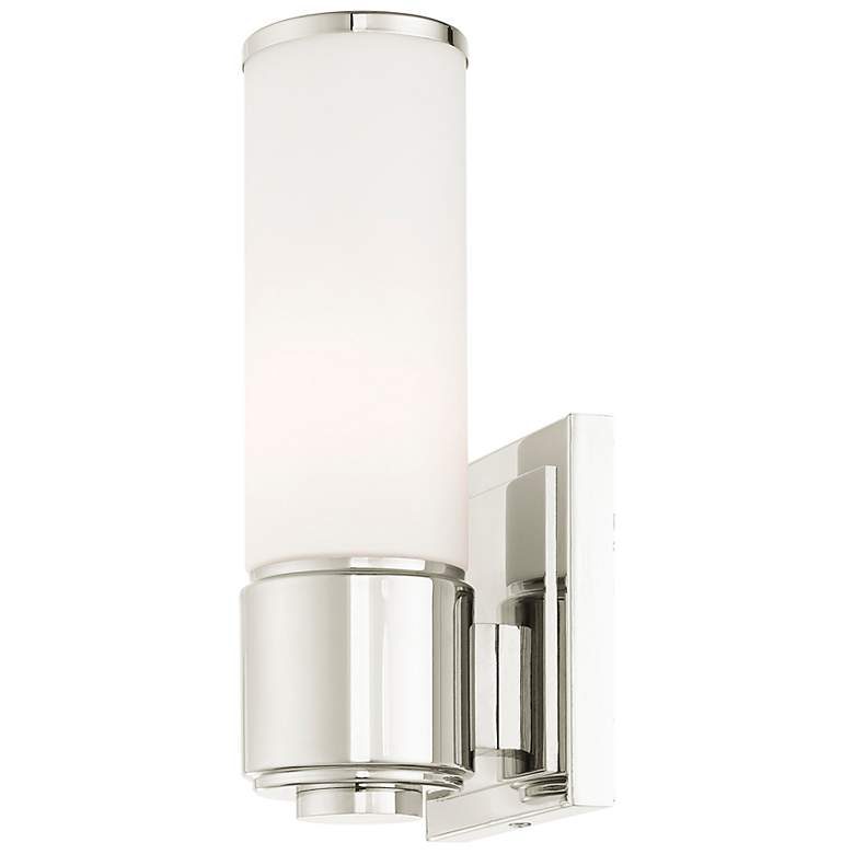 Image 6 Weston 9 1/2" High Modern Polished Nickel Wall Sconce Light more views