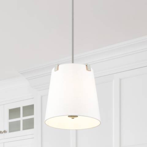 Weston by Z-Lite Brushed Nickel 3 Light Pendant - #9671D | Lamps Plus