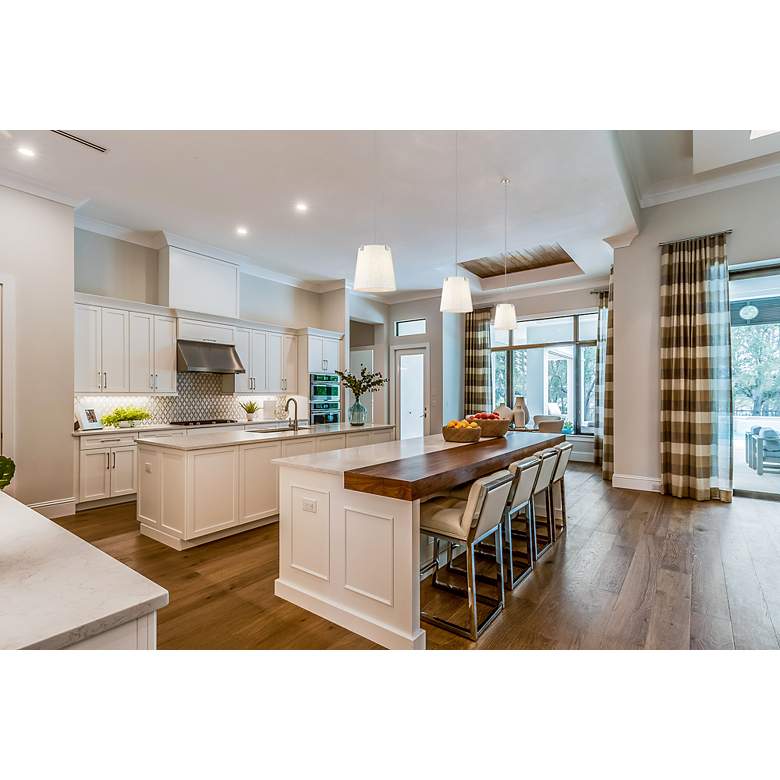 Image 3 Weston by Z-Lite Brushed Nickel 3 Light Pendant more views