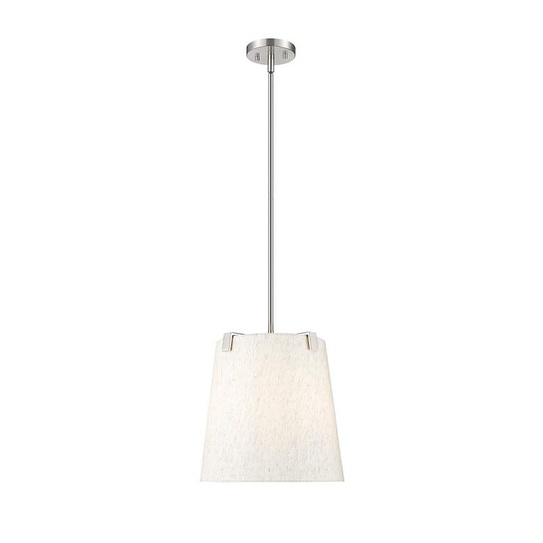 Image 4 Weston by Z-Lite Brushed Nickel 3 Light Pendant more views