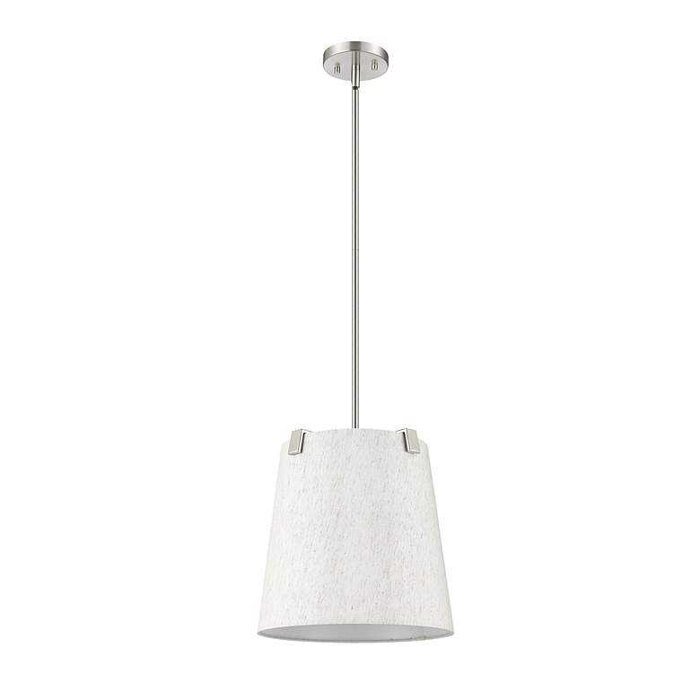 Image 7 Weston by Z-Lite Brushed Nickel 3 Light Pendant more views