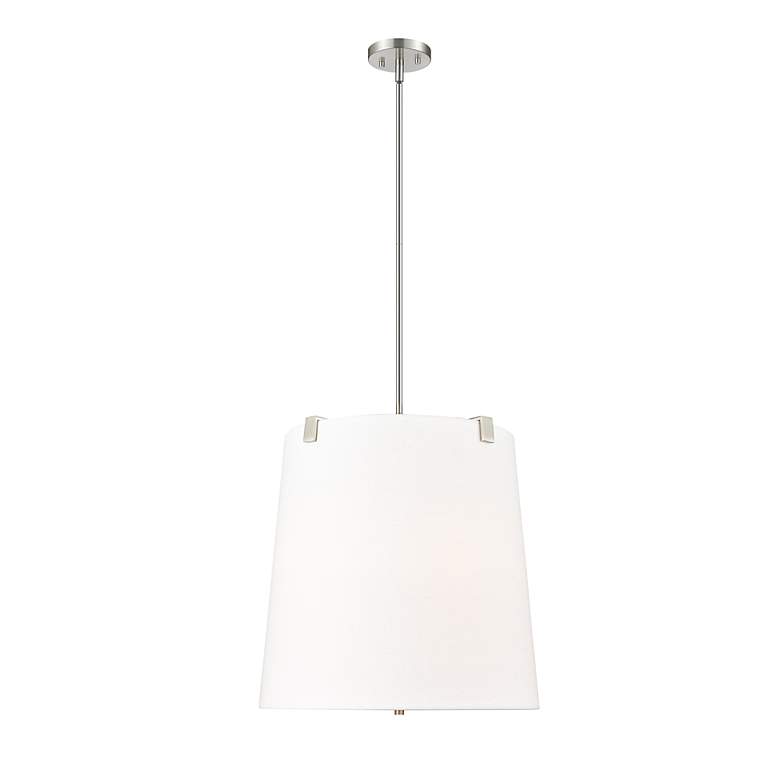 Image 5 Weston by Z-Lite Brushed Nickel 5 Light Pendant more views