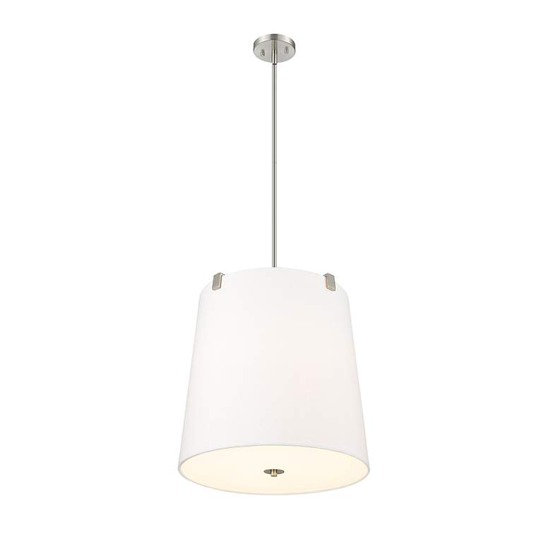Image 6 Weston by Z-Lite Brushed Nickel 5 Light Pendant more views