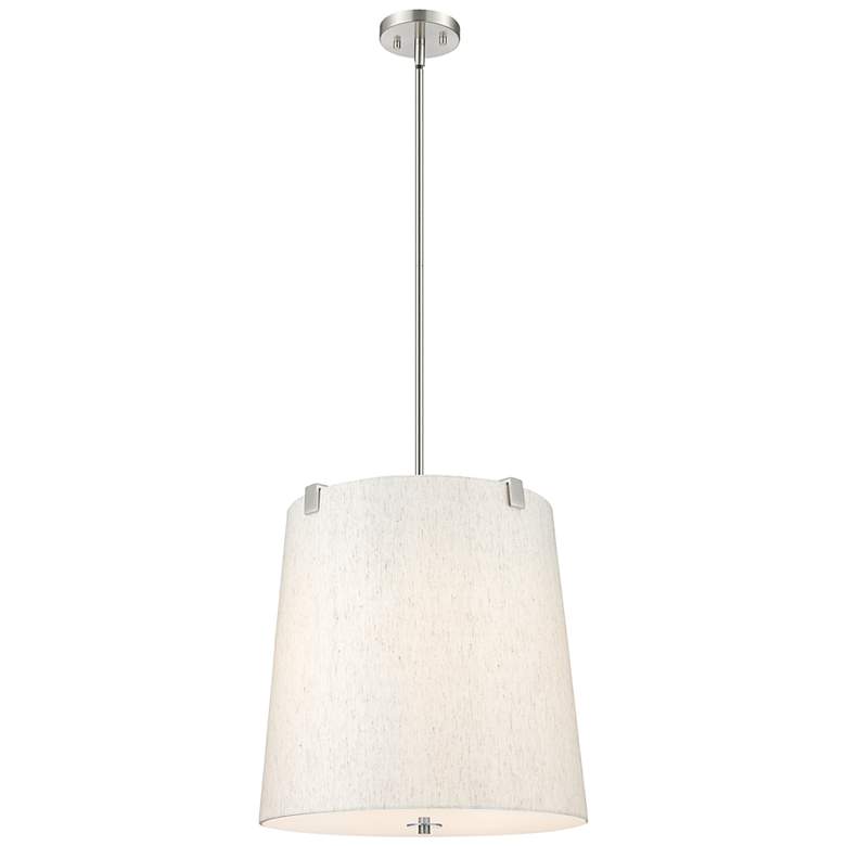Image 1 Weston by Z-Lite Brushed Nickel 5 Light Pendant