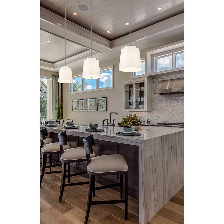 Image 2 Weston by Z-Lite Brushed Nickel 5 Light Pendant more views