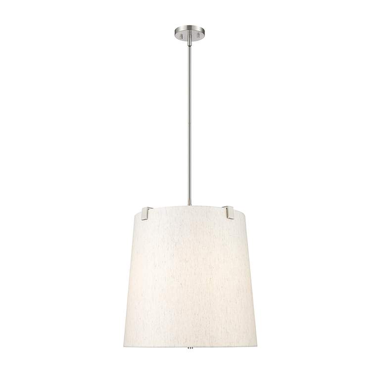Image 4 Weston by Z-Lite Brushed Nickel 5 Light Pendant more views