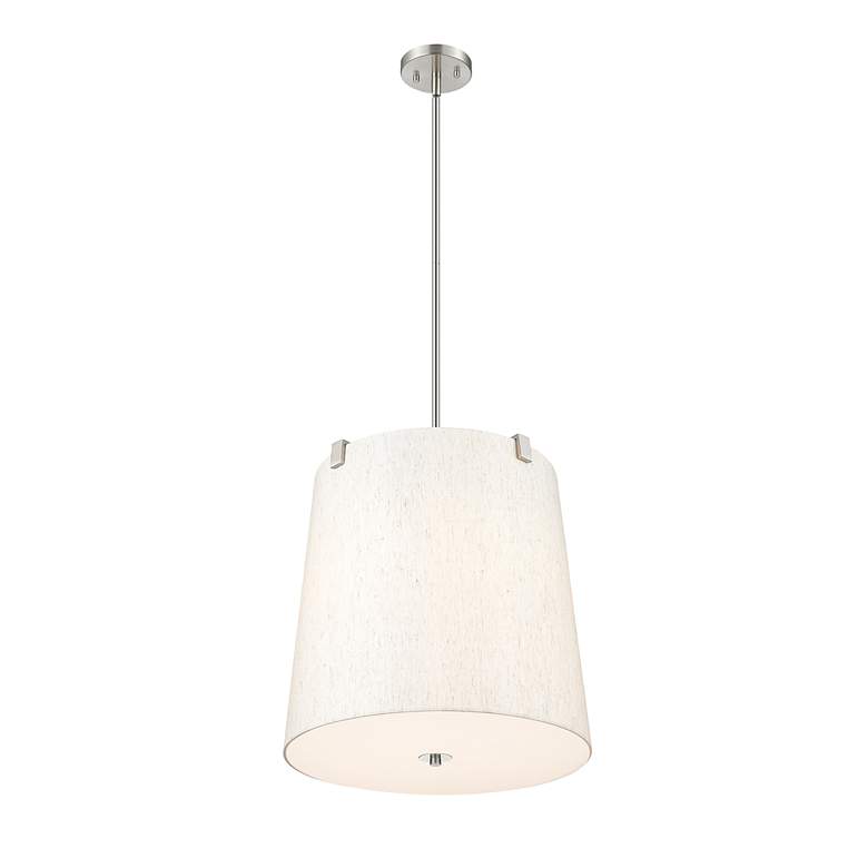 Image 5 Weston by Z-Lite Brushed Nickel 5 Light Pendant more views