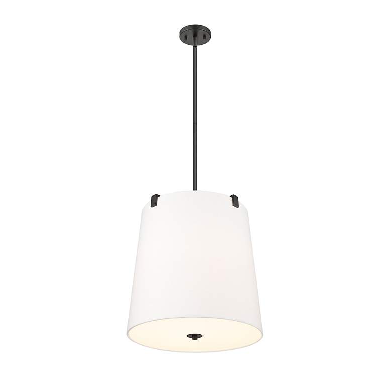 Image 6 Weston by Z-Lite Matte Black 5 Light Pendant more views