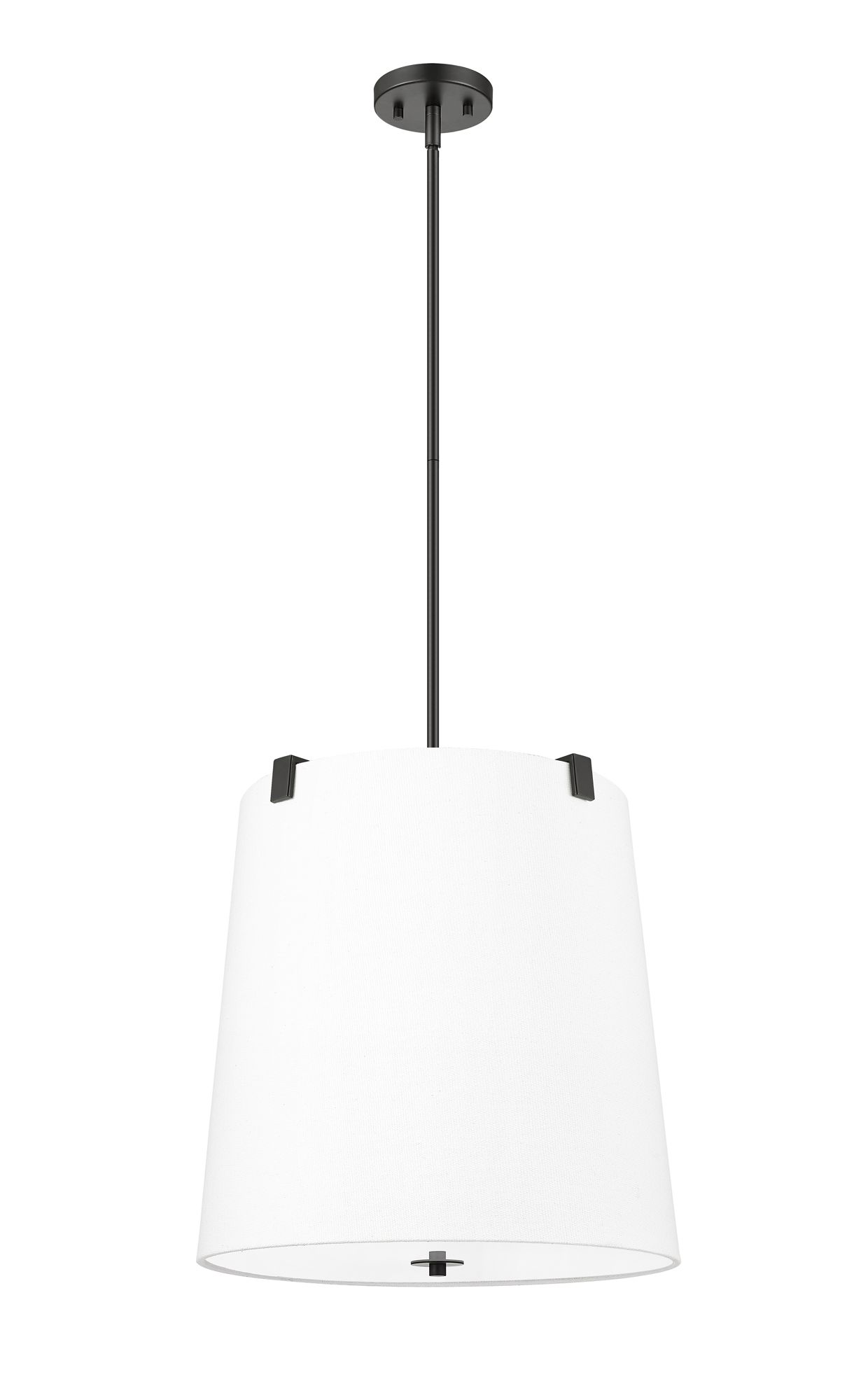 Weston by Z-Lite Matte Black 5 Light Pendant