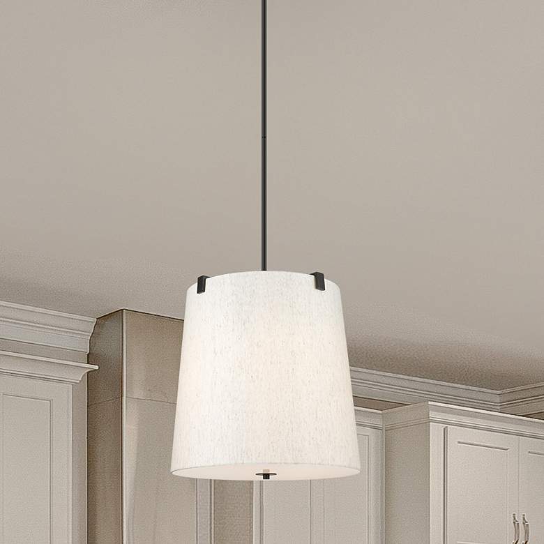 Image 2 Weston by Z-Lite Matte Black 5 Light Pendant