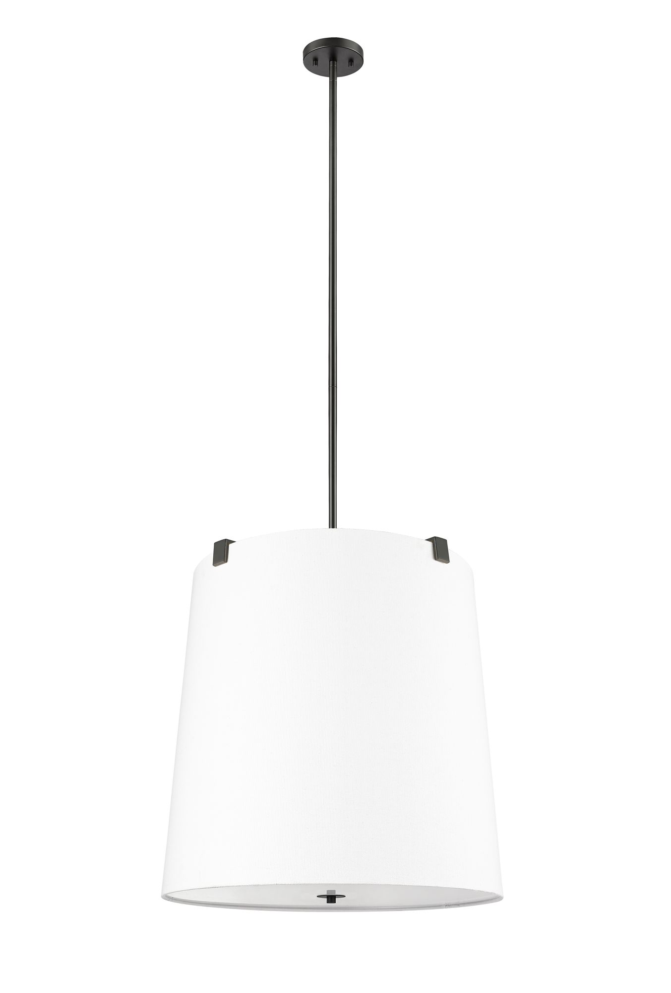 Weston by Z-Lite Matte Black 6 Light Pendant