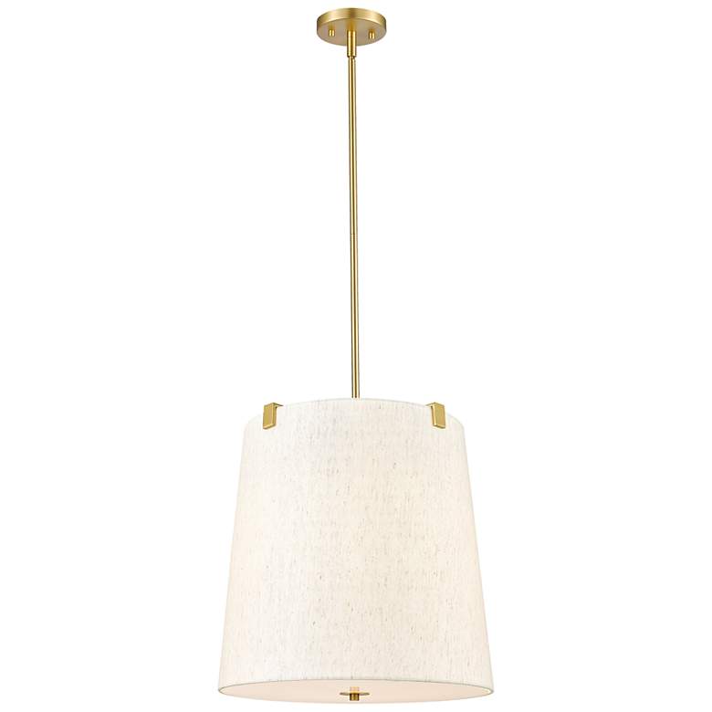 Image 2 Weston by Z-Lite Modern Gold 5 Light Pendant