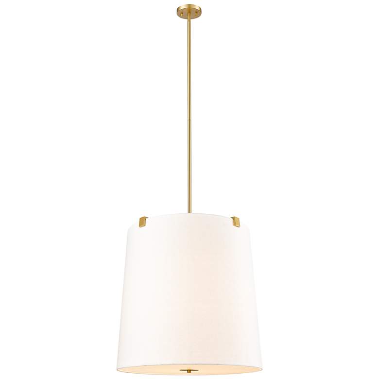Image 2 Weston by Z-Lite Modern Gold 6 Light Pendant