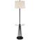 Weston Oil-Rubbed Bronze Floor Lamp with Tray Table