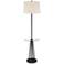 Weston Oil-Rubbed Bronze Floor Lamp with Tray Table