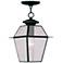 Westover 1 Light Black Outdoor Pendant Lantern
