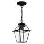 4_Westover 1 Light Black Outdoor Pendant Lantern more views
