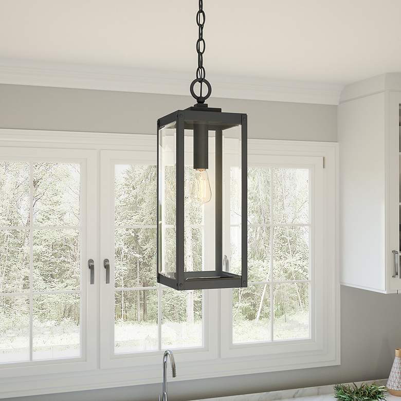 Image 1 Westover 1-Lt Earth Black Mini Pendant