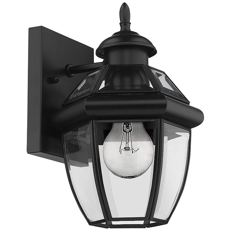 Image 3 Westover 10 1/2 inch High Black Outdoor Wall Light