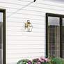 6_Westover 12 1/2" High Antique Brass Outdoor Wall Lantern more views