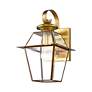 7_Westover 12 1/2" High Antique Brass Outdoor Wall Lantern more views