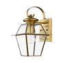 Westover 12 1/2" High Antique Brass Outdoor Wall Lantern in scene