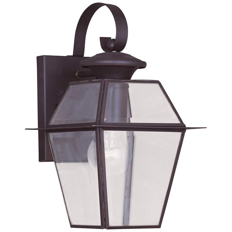 Image 2 Westover 12 1/2" High Bronze Outdoor Wall Light