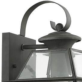 Image2 of Westover 12 1/2" High Charcoal Metal Outdoor Wall Light more views
