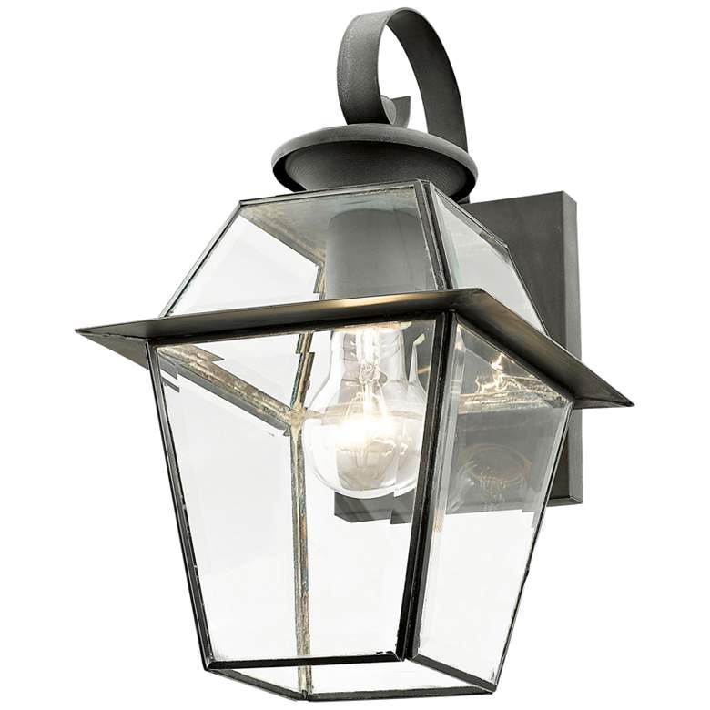 Image 5 Westover 12 1/2" High Charcoal Metal Outdoor Wall Light more views