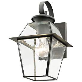 Image5 of Westover 12 1/2" High Charcoal Metal Outdoor Wall Light more views