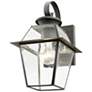Westover 12 1/2" High Charcoal Metal Outdoor Wall Light