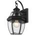 Westover 13 3/4" High Black Outdoor Wall Light