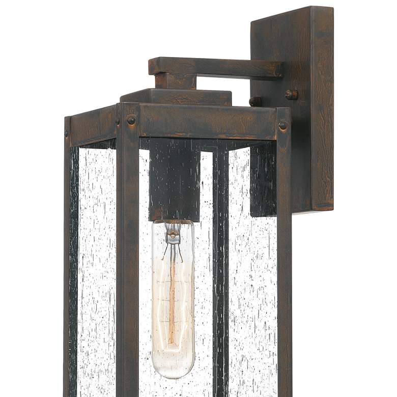 Image 2 Westover 14 1/4" High Industrial Bronze Outdoor Wall Light more views