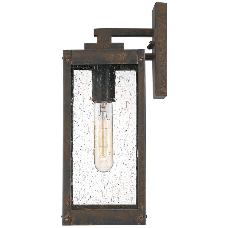 Image 3 Westover 14 1/4 inch High Industrial Bronze Outdoor Wall Light more views