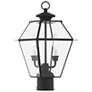 3_Westover 16 1/2" High Black Outdoor Lantern Post Light