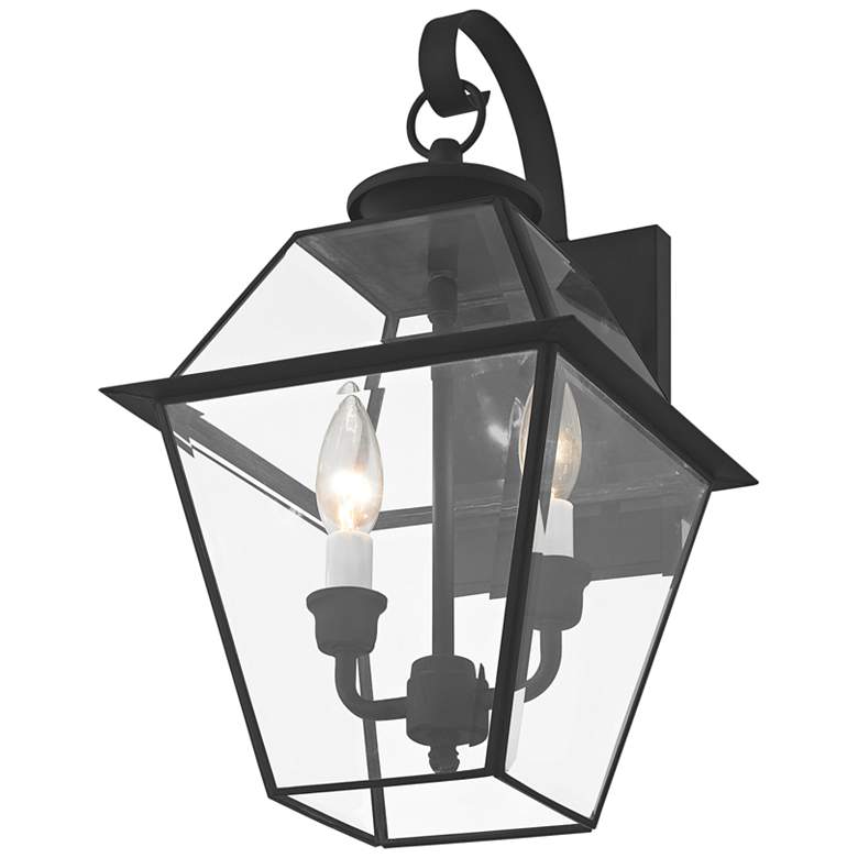 Image 4 Westover 16 1/2" High Black Outdoor Wall Light more views