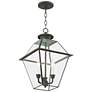 Westover 18 1/2" High Charcoal 3-Light Outdoor Hanging Light