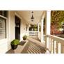 4_Westover 18 3/4" High Black Outdoor Hanging Light more views