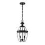 5_Westover 18 3/4" High Black Outdoor Hanging Light more views