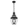 6_Westover 18 3/4" High Black Outdoor Hanging Light more views