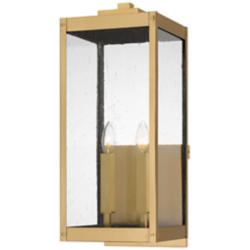Westover 2-Light Antique Brass Outdoor Wall Lantern