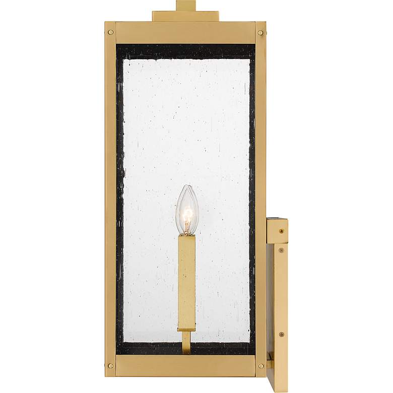 Image 6 Westover 2-Light Antique Brass Outdoor Wall Lantern more views