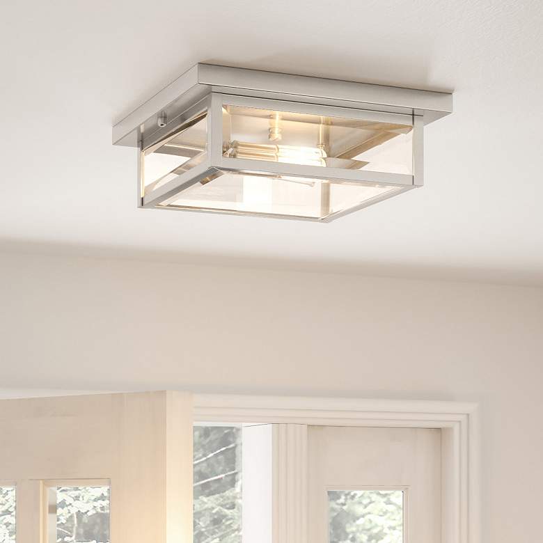 Image 1 Westover 2-Lt SS Flush Mount
