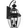 Westover 20 1/4" High Black Outdoor Wall Light
