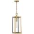 Westover 20 3/4" High Antique Brass Outdoor Hanging Light