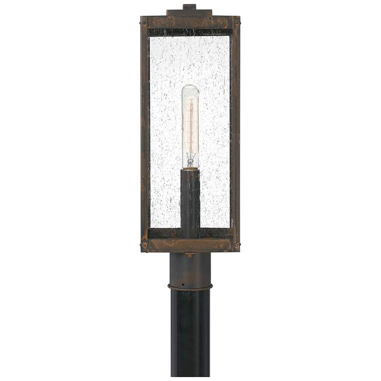 Image 4 Westover 21 1/4 inch High Industrial Bronze Outdoor Post Light more views