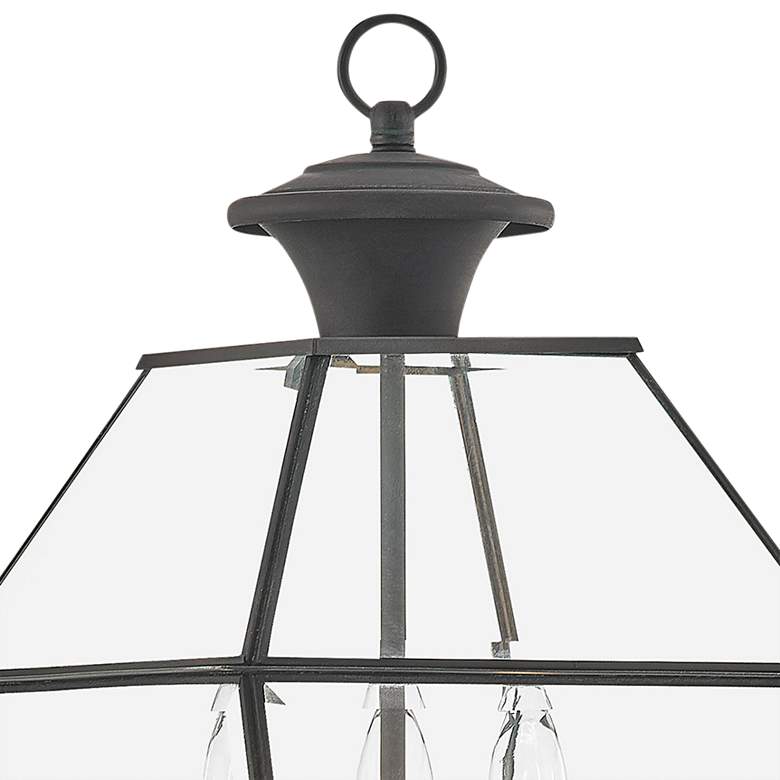 Image 2 Westover 22" High Charcoal 3-Light Outdoor Post Light more views