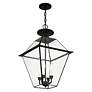 7_Westover 24 1/2" High Black 4-Light Outdoor Hanging Light more views