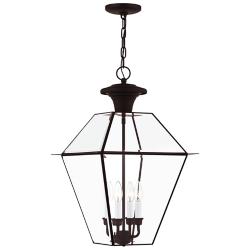 Westover 24 1/2" High Bronze 4-Light Outdoor Hanging Light