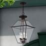 Thumbnail1 of Westover 24 1/2" High Bronze 4-Light Outdoor Hanging Light